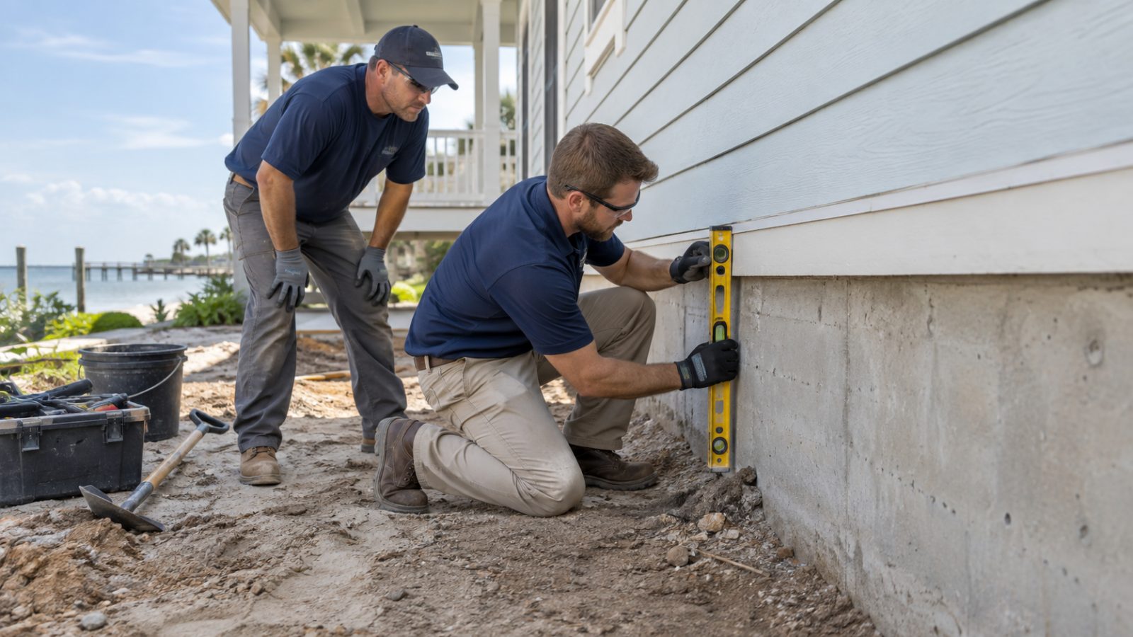 Foundation Repair in Galveston